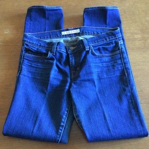 J Brand Womens Mid Rise Straight Leg Jeans Size 28